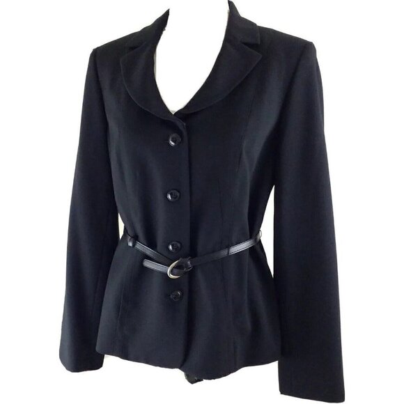 Amanda Smith~Women's Size 8~Black Career Office Wear Blazer Jacket NEW NWT $72.0 - Picture 5 of 10